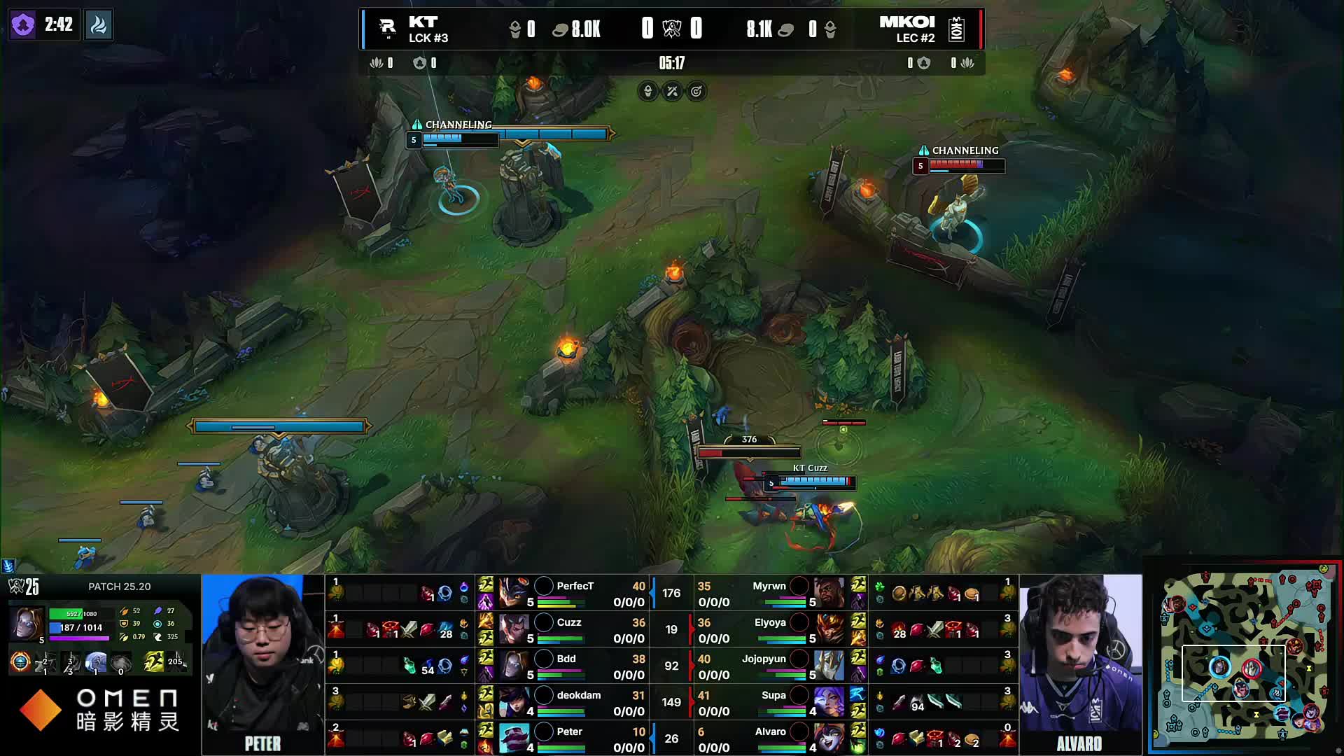 【战报】2025LPL春季赛LNG 2-0 RW，LNG成功锁定季后赛最后一张门票